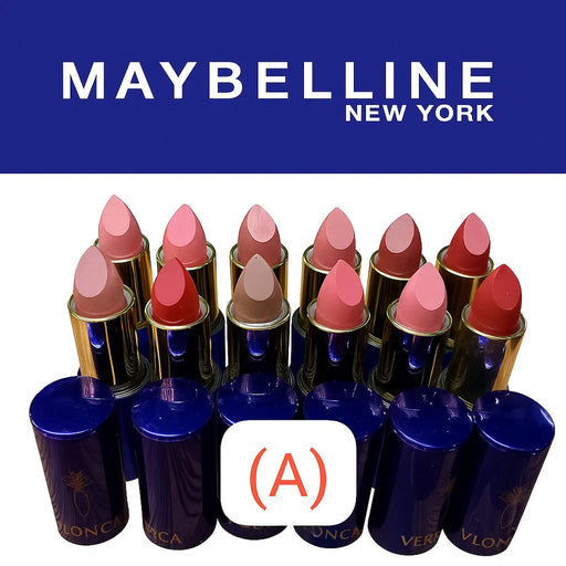 12 Pcs Maybeline lipstick